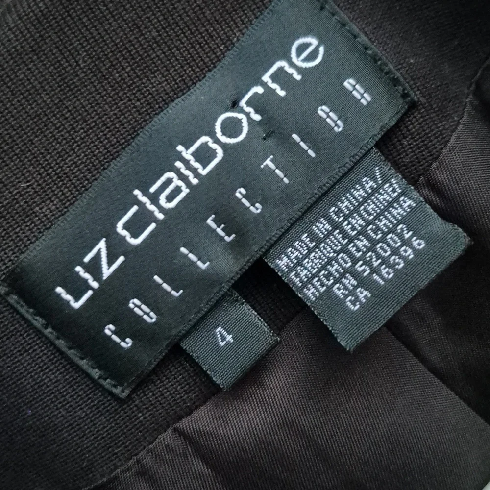 Liz Claiborne Collection Ladies Dark Brown Luxe Blazer - Picture 8 of 17